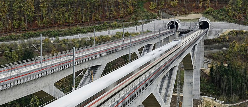 DEUTSCHE BAHN: NEUE SCHNELLFAHRSTRECKE BEREITS KOMPLETT FERTIGGESTELLT